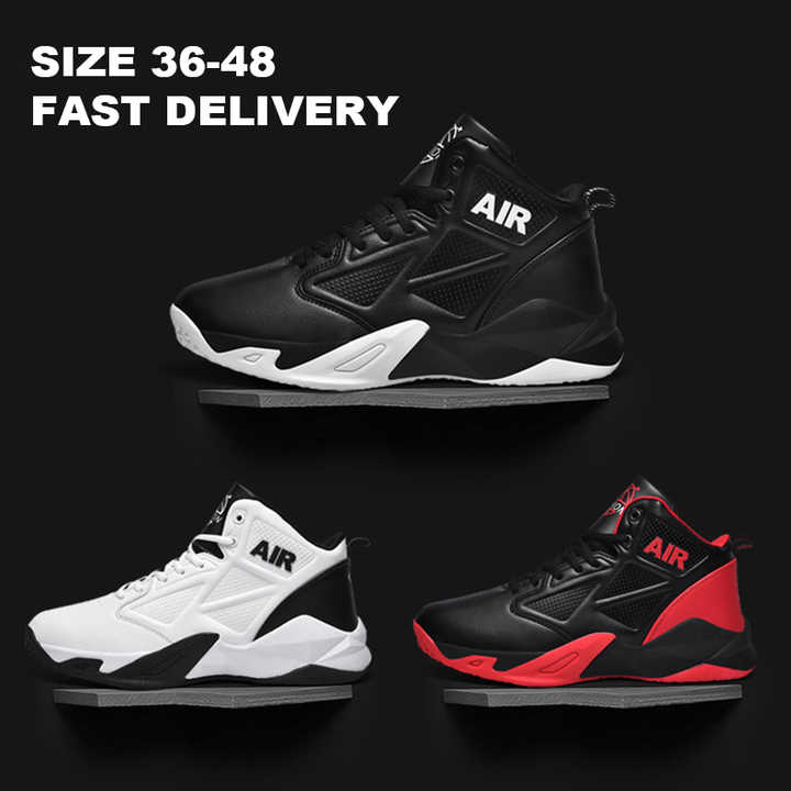 Dropshipping  High Top Quality Men Casual Sneakers Retros Outdoor Rubber Trendy Breathable Men's Sports Basketball Shoes